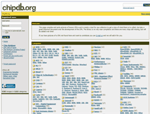 Tablet Screenshot of chipdb.org